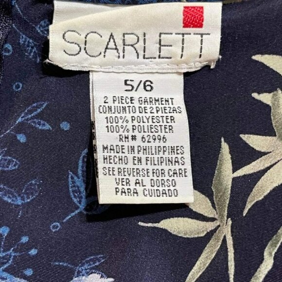 Ladies Scarlett Blue & Black Flowing Flower Floral Maxi Sleeveless Dress4 - 6 … - Picture 9 of 9